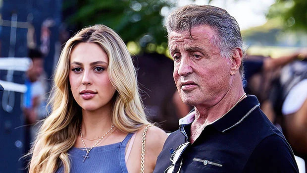 Sylvester Stallone Bonds With His Daughter
